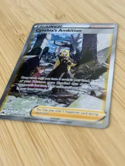 Pokemon TCG Cynthia's Ambition Crown Zenith GG60/GG70 NM - Image 2
