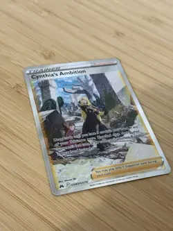 Pokemon TCG Cynthia's Ambition Crown Zenith GG60/GG70 NM - Image 3