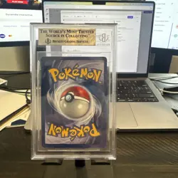 Pokemon Base Set 1st Edition 1999 Pokemon Base Set Gyarados Holo 1st Ed BGS 9 - Image 3