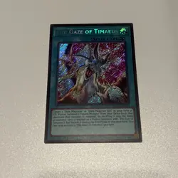 The Gaze of Timaeus Secret Rare MZMU-EN013 Yugioh - Image 2