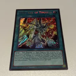 The Gaze of Timaeus Secret Rare MZMU-EN013 Yugioh - Image 3