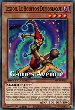 Yu-Gi-Oh ! Lexion, le Bouffon Demoniaque SBC1-FRG07 VF/COMMUNE - Image 1