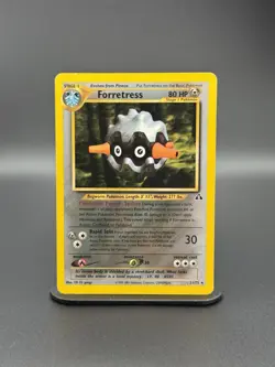 Forretress 21/75 Neo Discovery Vintage Pokemon Cards WoTc (MP/LP) - Image 1