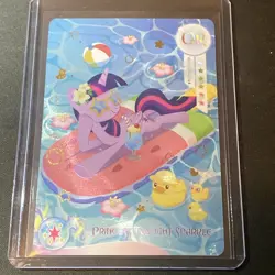 My Little Pony Kayou Trading Cards Pool Set HY08 UR - Image 1