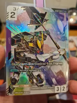 Gundam Card Game - Duel Impact - Gundam Barbatos 1st Form LR++ - GD02-054 - Image 1