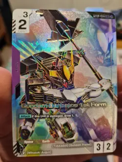 Gundam Card Game - Duel Impact - Gundam Barbatos 1st Form LR++ - GD02-054 - Image 5