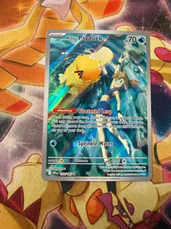 Misty's Psyduck Holo Illustration Rare Card 193/182 Sv10: Destined Rivals - Image 1