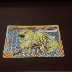 Pokemon Arcanine BREAK 160 HP Promo Holo XY180 XY Turbo Flame TCG Card - Image 1