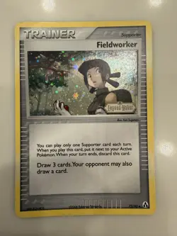 Pokemon TCG Fieldworker 73/92 - Ex Legend Maker- Holo Foil- Raw Card- Nm-nm+. - Image 1