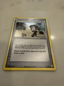 Pokemon TCG Fieldworker 73/92 - Ex Legend Maker- Holo Foil- Raw Card- Nm-nm+. - Image 2