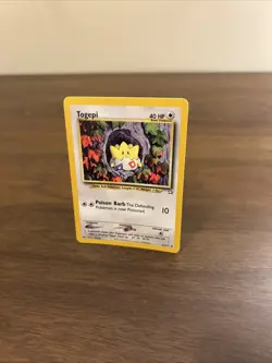 Pokemon TCG Togepi Neo Genesis Unlimited Uncommon Card 51/111 Regular - Image 3