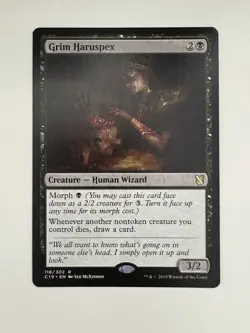 Grim Haruspex MTG Magic the Gathering Card NM Near Mint C19 - Image 1