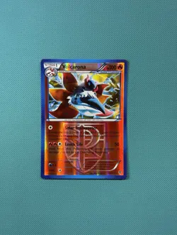 (LP) Volcarona (Team Plasma) 13/101 Plasma Blast Reverse Holo Pokemon Mid Era - Image 1