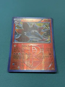 (LP) Volcarona (Team Plasma) 13/101 Plasma Blast Reverse Holo Pokemon Mid Era - Image 2
