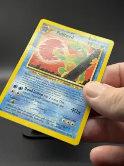 Politoed 27/75 Neo Discovery Vintage Pokemon Cards WoTc (DMG) - Image 2