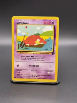 Slowpoke 67/82 Team Rocket Regular (LP) VINTAGE POKEMON CARDS - Image 1