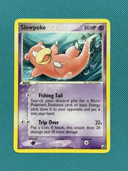 Slowpoke 72/115 Unseen Forces Regular VINTAGE POKEMON: MP+/LP- - Image 1