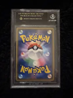 2018 Japanese Pokemon Center 20th Anniversary Red's Pikachu #270 BGS Black Label - Image 2