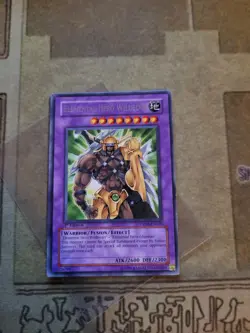 YUGIOH ELEMENTAL HERO WILDEDGE DP03-EN010 RARE 1ST ED LP - Image 2