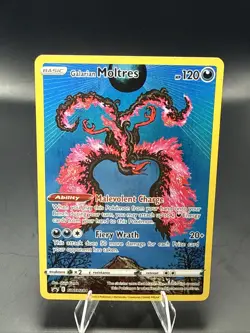 Pokemon Galarian Moltres SWSH284 Black Star Promo Pokemon Card - Image 2