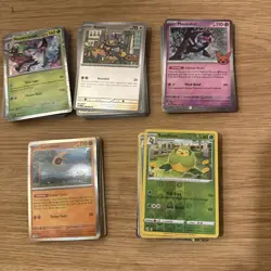 140 Pokemon Cards TCG reverse holo Bundle - Image 1