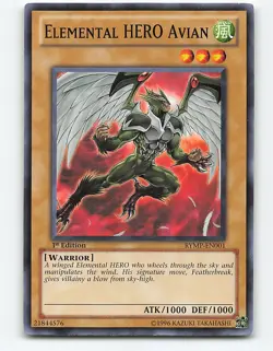 Elemental HERO Avian #RYMP-EN001 1st Edition Yugioh Card - Image 1