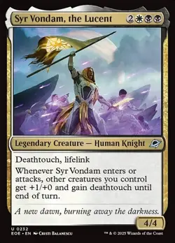 [MTG] Syr Vondam, the Lucent (Foil) (0232) (EOE) NM - Image 1