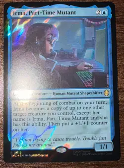 Irma, Part-Time Mutant - SURGE FOIL MTG Commander: Teenage Mutant Ninja Turtle - Image 2