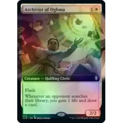 FOIL ARCHIVIST OF OGHMA (EXTENDED ART) Commander Legends: Battle For Baldur's Ga - Image 1