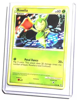 ROSELIA - 61/95 - Unleashed - Common - Pokemon Card - NM - Image 1