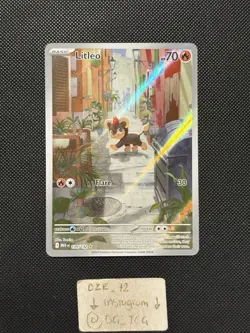 Pokemon Mega Evolutions - Litleo - 139/132 - Illustration Art Rare - M/NM - Image 1