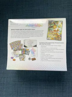 Pokemon TCG Prismatic Evolutions ETB - New/ Sealed. Tear in seal see description - Image 2