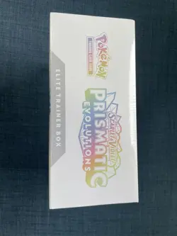 Pokemon TCG Prismatic Evolutions ETB - New/ Sealed. Tear in seal see description - Image 3