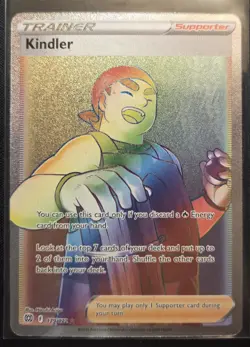Pokemon TCG Kindler 179/172 Rainbow Rare Brilliant Stars NM - Image 1