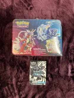 Pokemon TCG Koraidon /Miraidon Collector Chest Tin Black Bolt Booster Bundle New - Image 1