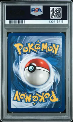 1999 POKEMON FOSSIL 1ST ED #14 RAICHU-HOLO PSA 8 - Image 2