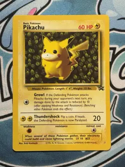 Pikachu #1 Pokemon Promo WOTC Black Star Promo - Image 1