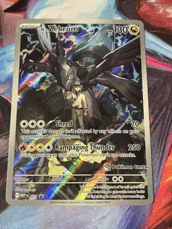Pokemon Ascended Heroes N's Zekrom 031 Pokemon Center ETB Stamped Promo NM - Image 1