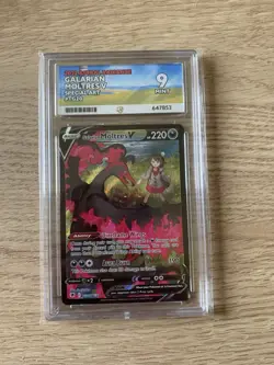 Pokemon TCG - ACE 9 Galarian Moltres V TG20/TG30 - Special Art - ACE Label - Image 1