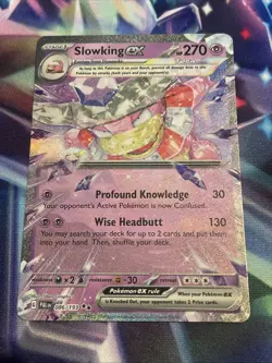 Pokemon TCG Slowking ex 086/193 Double Rare Paldea Evolved NM/M - Image 1