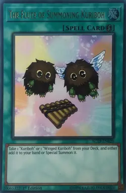 Yugioh! LP The Flute of Summoning Kuriboh - AC19-EN020 - Ultra Rare - 1st Editio - Image 1