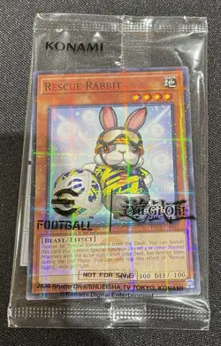 Rescue Rabbit + Neymar Jr - 2025 eFootball Promo Set - Yugioh OTS OP Limited NEW - Image 1