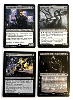 MTG – Commander Masters – Black Rare Lot – 15 Cards – See Description - Image 3