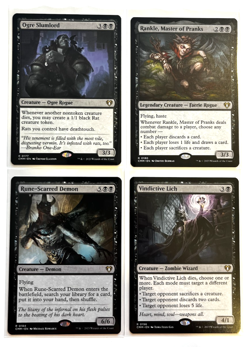MTG – Commander Masters – Black Rare Lot – 15 Cards – See Description - Image 4