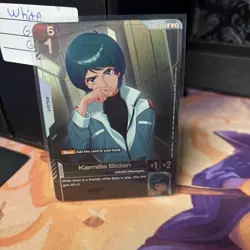 Kamille Bidan English NTC 1st Edition Rare Foil Gundam Card Game - Image 1