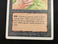 Deathgrip - Unlimited - LP - Magic the Gathering - MTG - Black - Enchant - Image 2