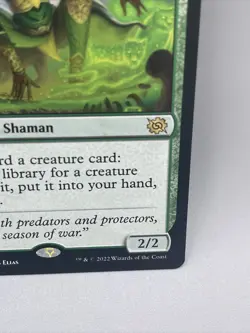 MTG Fauna Shaman (Extended Art) [The Brothers' War, Near Mint] - Image 5