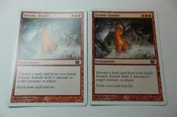 MTG Seismic Assault x2- -Eighth Edition-Lightly Played - Image 1