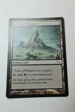 MTG Vault of Whispers x1- -Mirrodin-Lightly Played - Image 1