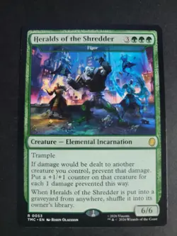 Heralds of the Shredder Rare MTG Ninja Turtles Commander - Image 1